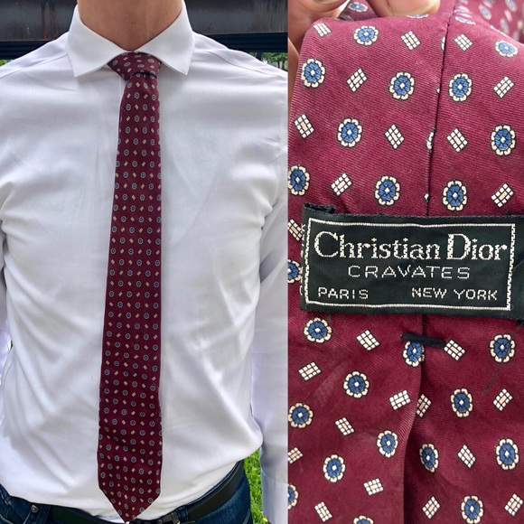 dior mens ties